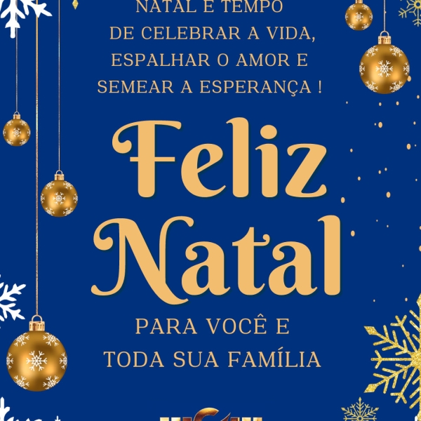 Desejamos um Feliz Natal para todos!